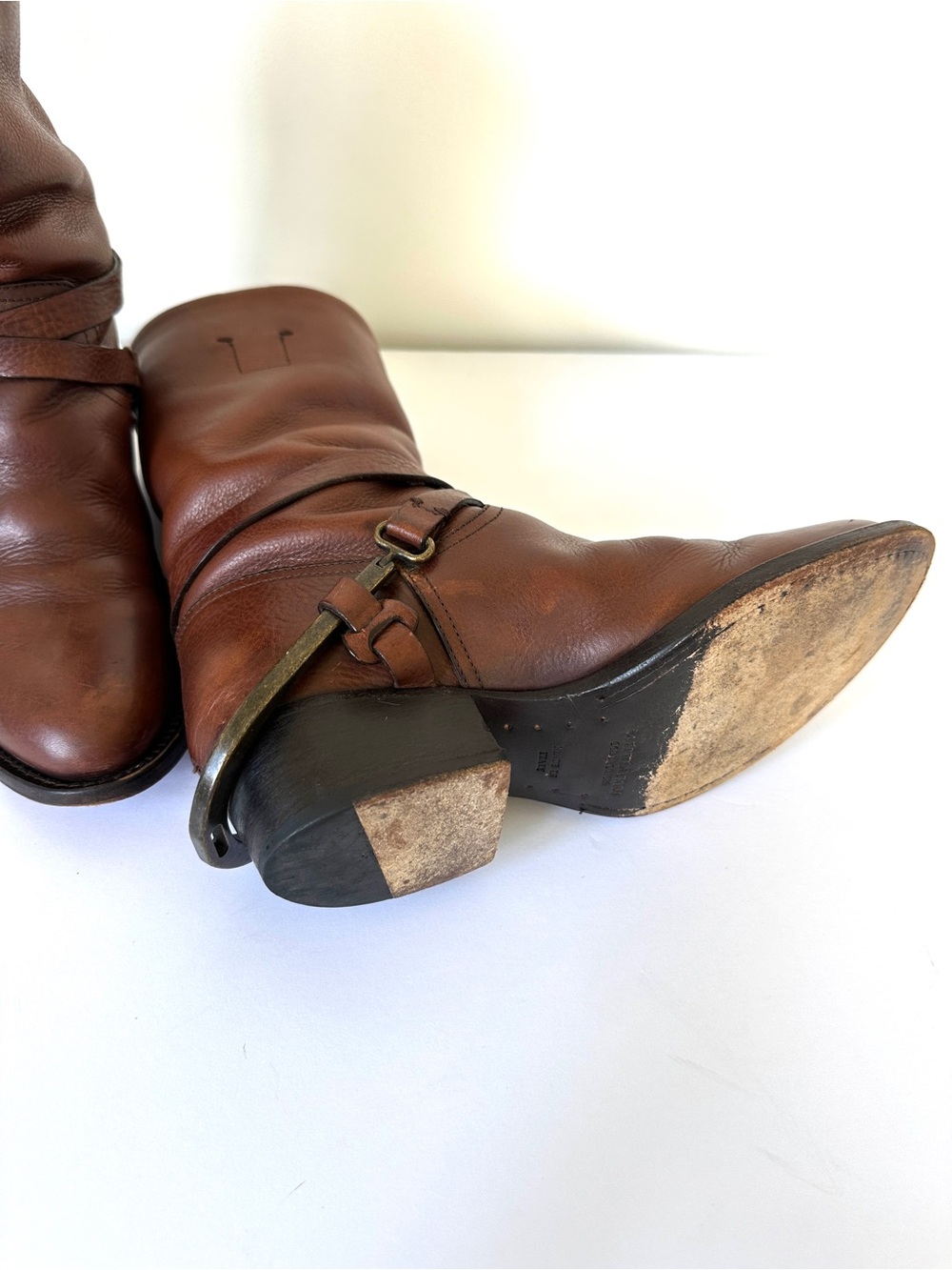 Ralph Lauren Collection Horse Bit Western Boots - Picture 11 of 11